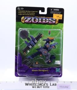 #030 Gun Sniper Zoids 2002 Hasbro Action Figure Model Kit NEW SEALED