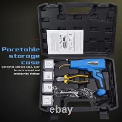 100W Plastic Welder Bumper Repair Kit, 110V Hot Stapler Gun Plastic Welding Kit