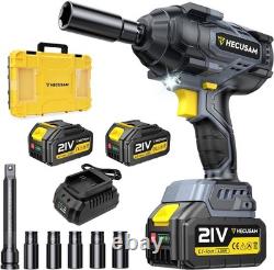 1328Ft-lbs 1800N. M Impact Wrench Cordless, 1/2 Brushless High Torque Impact