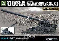 135 Dora Railway Gun WWII German (Model Kit)
