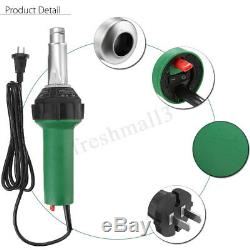 1600W 220V Hot Air Torch Plastic Welding Gun Welder Pistol Tool Kit withNozzle