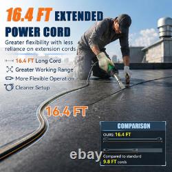 1600W Hot Air Plastic Welder Kit, Heat Gun With 16.4FT Extra-Long Power Cord 40M