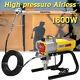 1800w High Pressure Airless Interior Wall Paint Spray Sprayer Gun Kit Machine