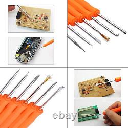 19PCS Electric Soldering Iron Gun Adjustable Temperature 60W Welding Set 110V US