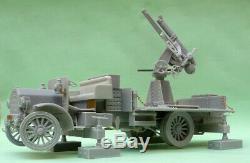 1/35 scale WW1 Peerles 13 cwt AA gun resin kit detailed PE parts military model