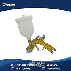 1.3mm 600ml Air Spray Gun Kit Golden Automotive Shop Painting Tools Kit Warranty