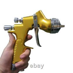 1.3mm 600ml Air Spray Gun Kit Golden Automotive Shop Painting Tools Kit Warranty