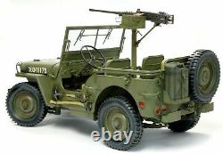 1/6 Dragon 75052 Assembled US Willis Jeep Truck With50 Caliber M2 Gun Model Toy