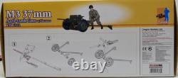1/6 WWII Anti-Tank Gun M3 37mm Dragon Model Kit Gunner Tom Hackett New Open Box