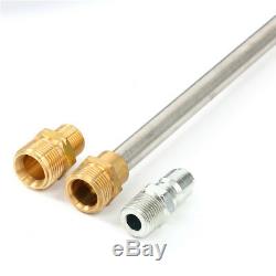 2100PSI High Pressure Cleaner Washer Gun Spray Nozzle Hose Kit Car Cleaning M22