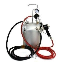 2-1/4 Gallon Paint Pressure Tank with Spray Gun, Construction Sprayer Kit