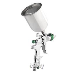 2.5 mm HVLP Gravity Spray Gun Kit with Auto Paint Primer Metal Flake