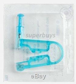 2 Sterilised Ear Pierce Guns, Single Use Tool Kit, Safe Ear Stud Piercing Sealed