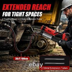 2-in-1 Electric Grease Gun, Cordless Grease Gun Kit 12,000 PSI, Brushless Moto