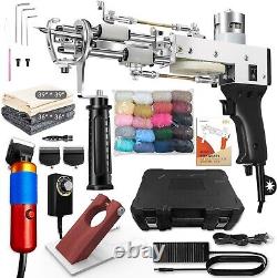 2 in 1 Tufting Gun Starter Kit for Custom Rug Making Electric Carpet Weaving