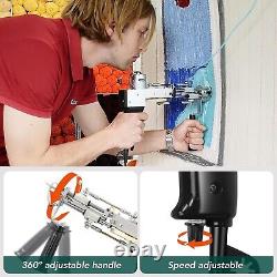 2 in 1 Tufting Gun Starter Kit for Custom Rug Making Electric Carpet Weaving