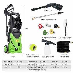3000PSI 1.8GPM Electric Pressure Washer Powerful Cold Water Cleaner Machine Kit