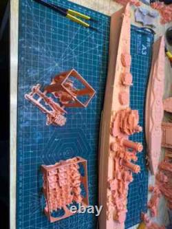 3D Printed 1/350 Brooklyn Class Gun Light Helena Cruise Unpainted Model Kit NEW