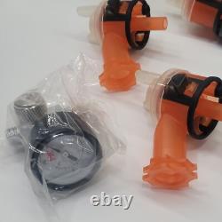 3M 16577 HG14 Accuspray Spray Gun Kit Auto Body Paint System & 24 Head REFILLS