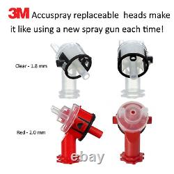 3M 16587 Accuspray HGP Spray Gun Kit Auto Body Tools Primer Gel Coat Adhesive