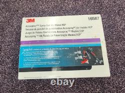 3M 16587 Accuspray Spray Gun Kit HGP with 1.8 mm 2.0 mm Heads & Air Valve Control