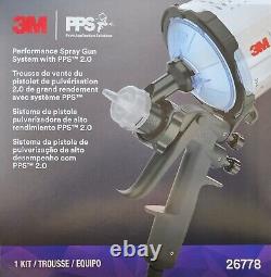 3M 26778 Performance Spray Gun Kit With PPS 2.0 Cup System