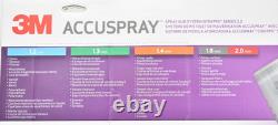 3M Accuspray Paint Spray Gun Kit with PPS 2.0 Cups Model 26580 HVLP System