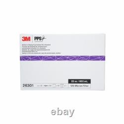 3M PPS 2.0 Spray Gun Cup, Lids and Liners Kit, 26301, Standard 22 fl oz, 650 mL