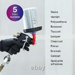 3M PPS (Original Series) Paint Spray Gun Cup Lids and Liners Kit, 16114