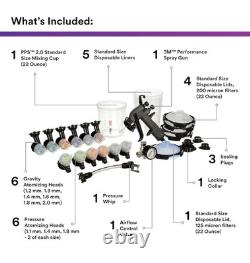 3M Performance Industrial Spray Gun Starter Kit 26878 with PPS 2.0 Cups New