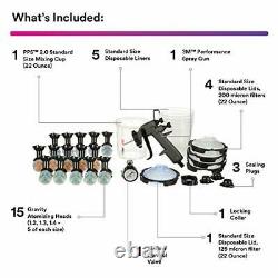 3M Performance Spray Gun Starter Kit, 26778, Includes PPS 2.0 Paint Spray Cup Sy
