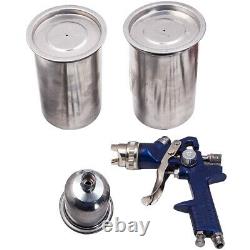 3Pcs HVLP Aluminum Air Spray Gun Kit Auto Paint Car Primer Detail Basecoat New