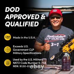 3-in-1 CLP Gun Oil, Lubricates & Preserves All Types of Firearms, Military-Gr