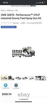 3m kit 26878, kit for starter spray guns, comes with cups and more