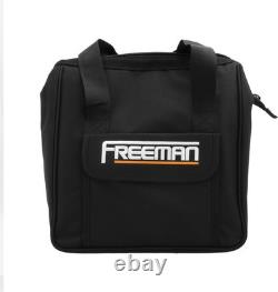 4-Piece Pneumatic Nailer and Stapler Kit with Canvas Bag for Construction