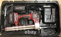 597-B 20-Volt Lithium-Ion NEW! Alemite 2-Speed Cordless Grease Gun Kit with LCD