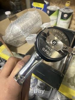 905014 DeVilbiss GPG Gravity HVLP Gun Kit GPG GRAVITY GPG2, 1.3 1.5 1.8