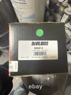 905014 DeVilbiss GPG Gravity HVLP Gun Kit GPG GRAVITY GPG2, 1.3 1.5 1.8