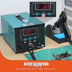 90W Digital Desoldering Rework Station Kit Soldering Iron Suction Tin Gun Tool