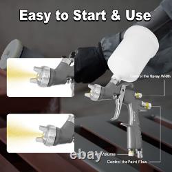 A610 Lvlp Air Spray Gun Kit Automotive Paint Gun House Car Repair 1.5mm Nozzle
