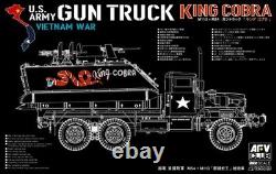 AFV 1/35 US Army Truck & King Cobra Tank withM113 & M54 Guns AFV35323-NEW