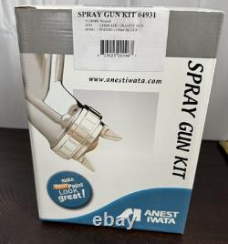 ANEST IWATA 4931 Kit LPH-80-124G 1.2mm Mini HVLP Baby Spray Gun with 150ml Cup