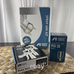 ANEST IWATA 4931 Kit LPH-80-124G 1.2mm Mini HVLP Baby Spray Gun with 150ml Cup