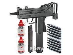ASG Cobray Ingram M11 CO2 BB Submachine Gun Kit 0.177 cal 2 magazines 3000 BB