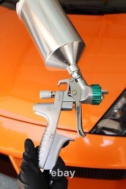 ATOM X27 LVLP Car Auto Spray Gun With Regulator & Nozzle Tip Kits with FREE GUNBUDD