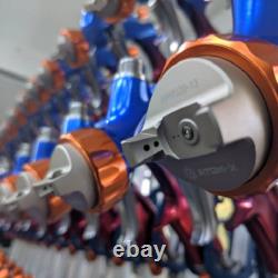 ATOM X88 INFINITY LVLP Auto Paint Spray Gun Kit 1.3 & 1.4 Tip Combo