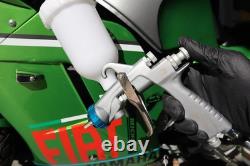 ATOM X9 HVLP Air Spray Gun Car Auto Painting 1.2 1.3 Tip Kit WITH FREE GUNBUDD