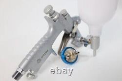 ATOM X9 HVLP Gravity Feed Spray Gun Kit Basecoat Clearcoat WITH FREE GUNBUDD