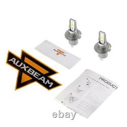 AUXBEAM LED Headlight H7+H11+H11 High Low Beam+Fog Light Bulb Kit 6000K White Z6