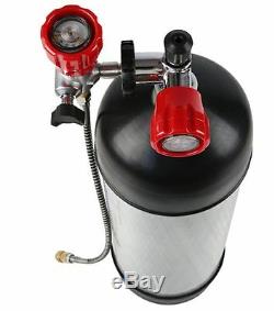 Acecare PCP Gun 9L CE 4500psi Carbon Fiber Air Tank Scuba Cylinder Filling Kits